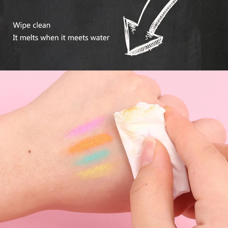 Vibrant Colored Chalk Set with Holder